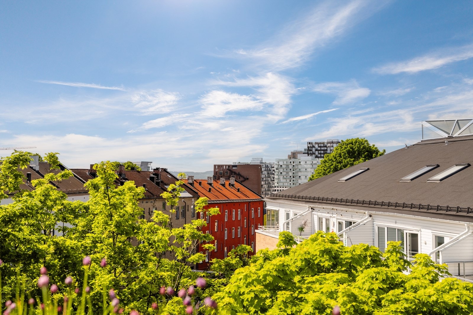 Her kan man nyte en hyggelig utsikt i flere retninger. Galleribilde