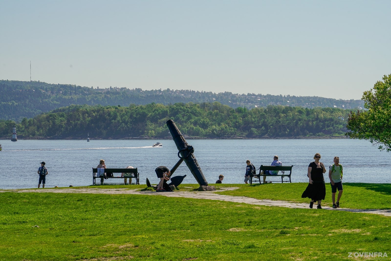 Gangavstand til Fram-museet med fine uteområder. Galleribilde