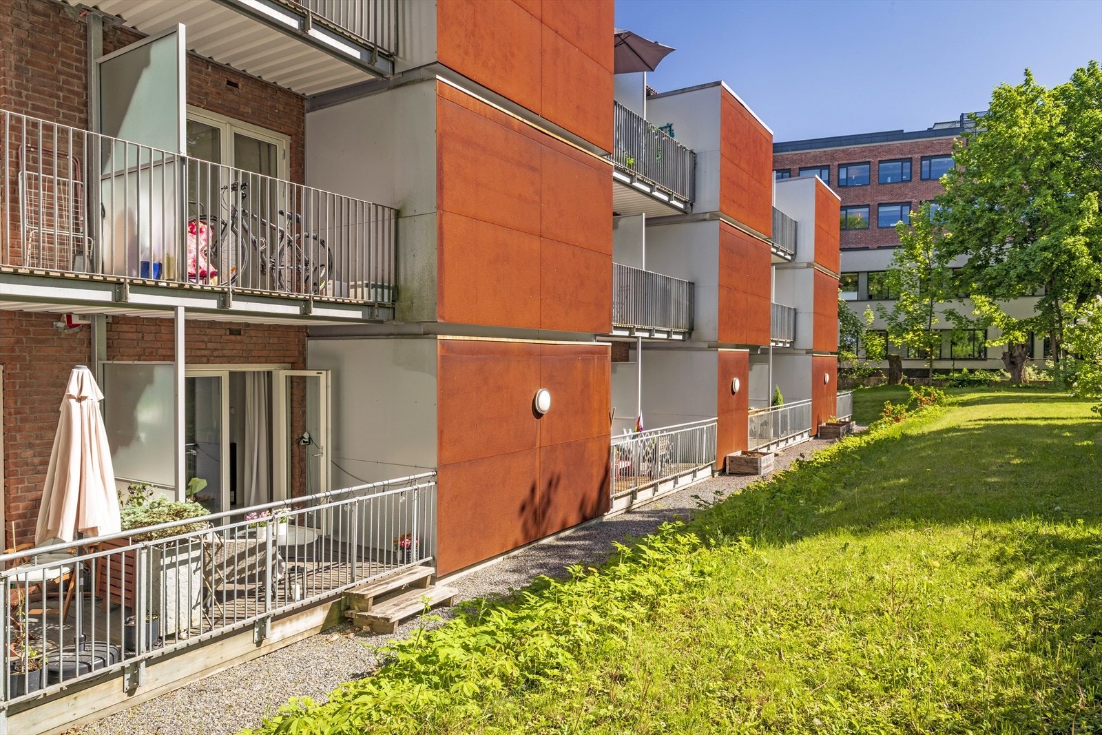 Gode solforhold på sommerhalvåret. Galleribilde