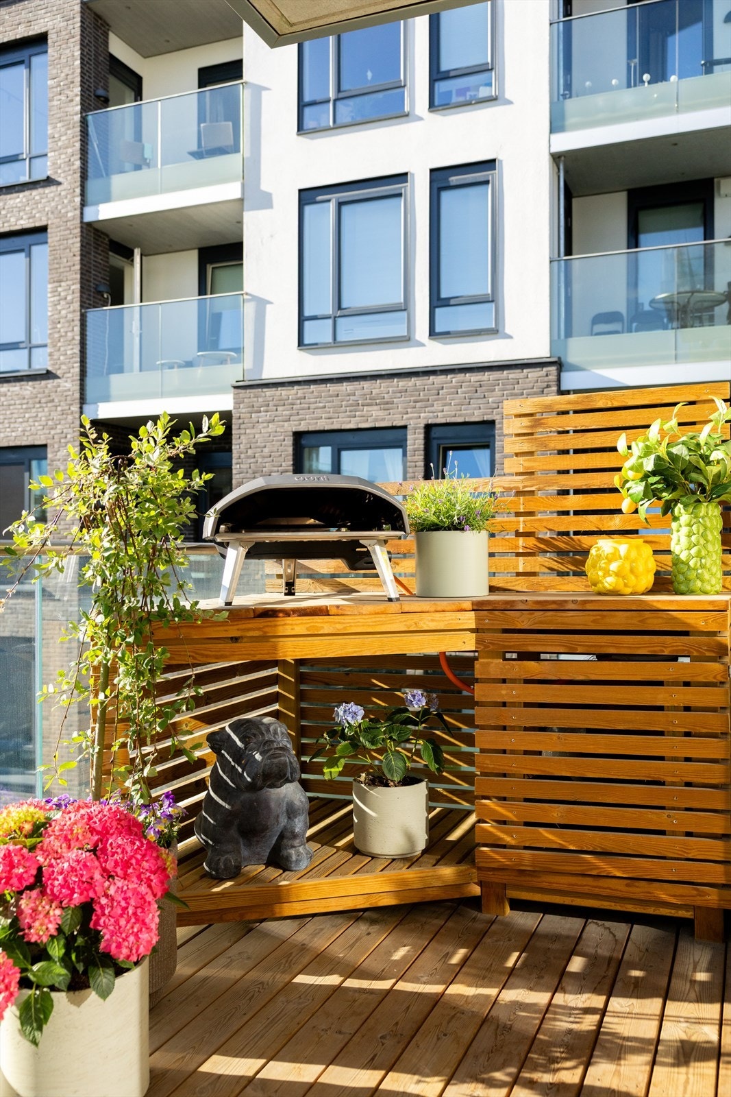 God plass til grill. Galleribilde