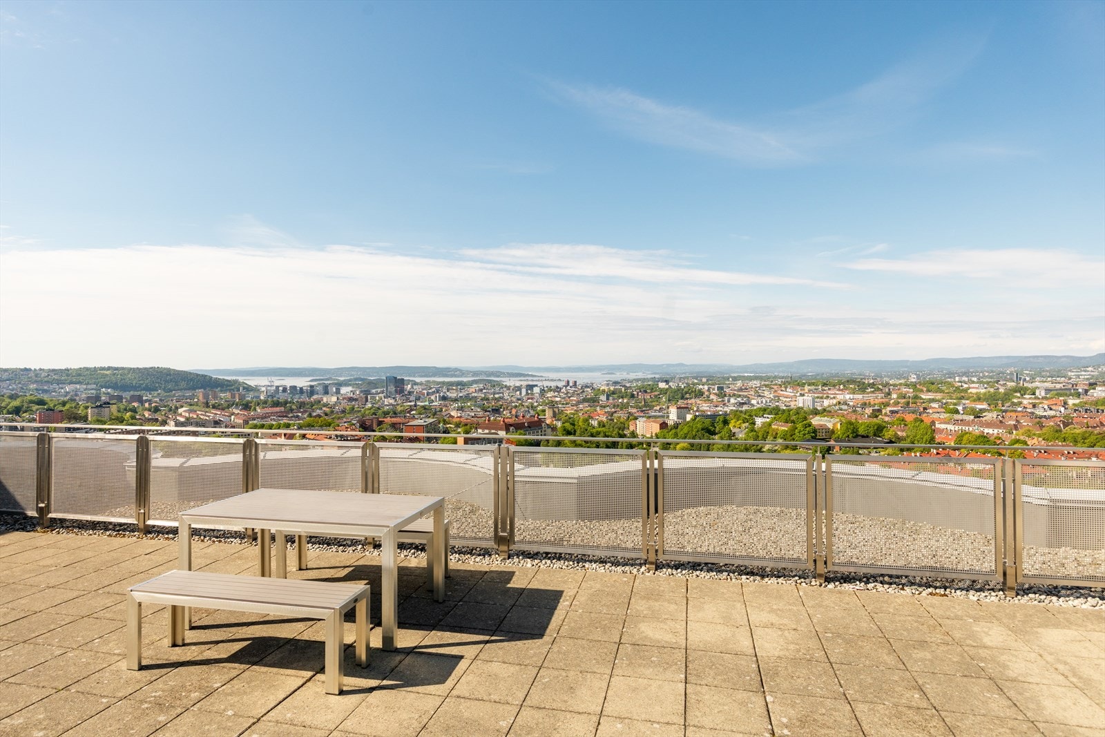 Sameiet har også felles takterrasse. Galleribilde