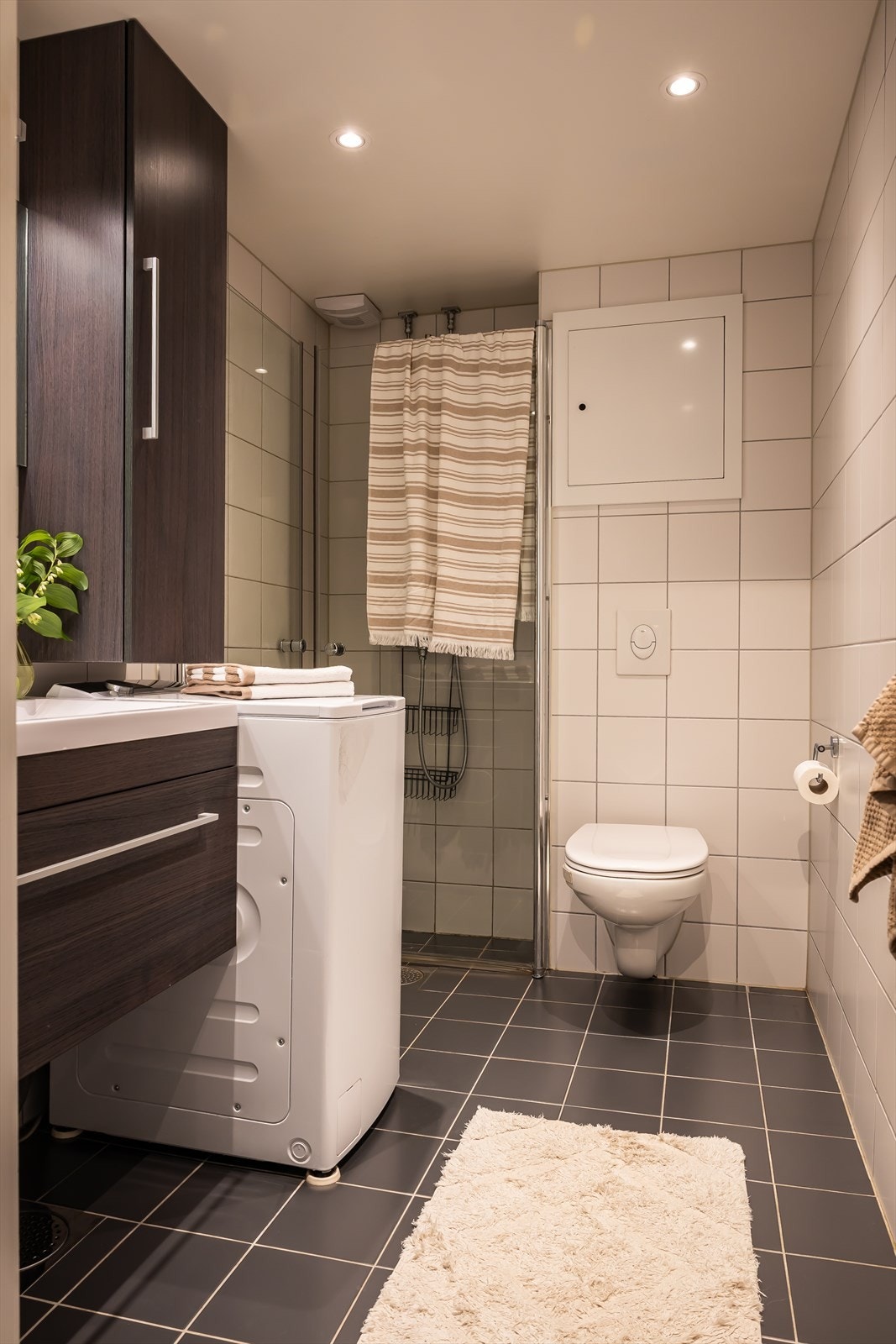 Pent flislagt bad rehabilitert i regi av borettslaget i 2014. Galleribilde