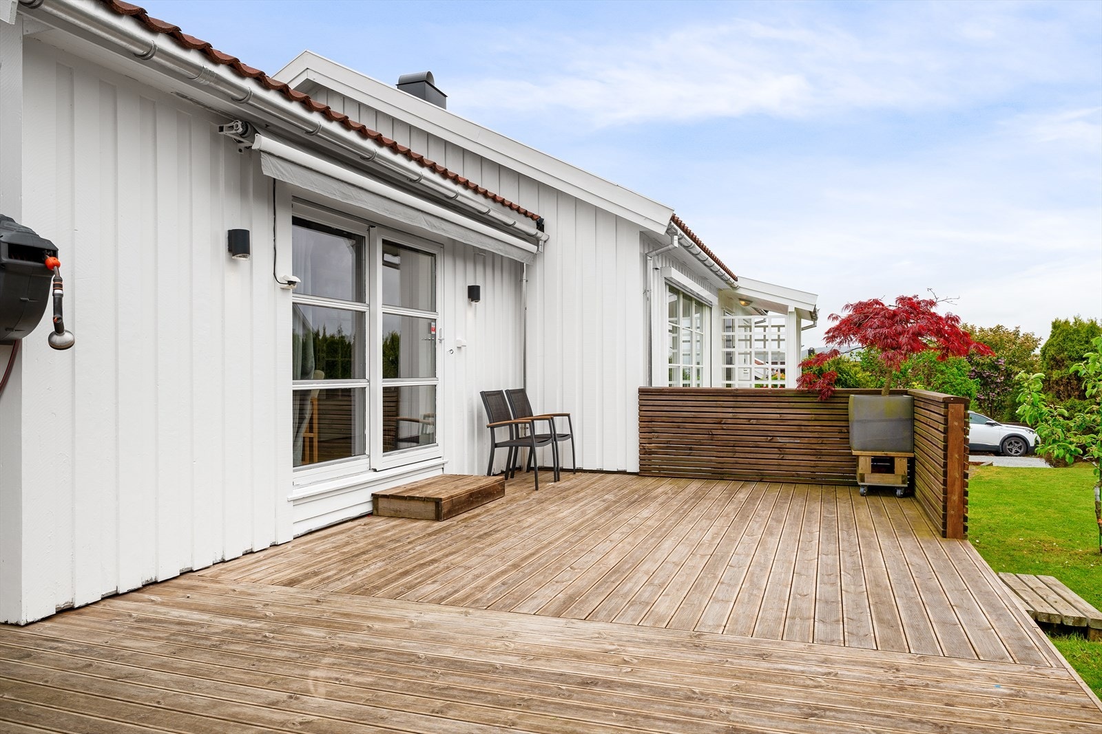 Det er god plass til ulikt møblement i ulike soner. Galleribilde