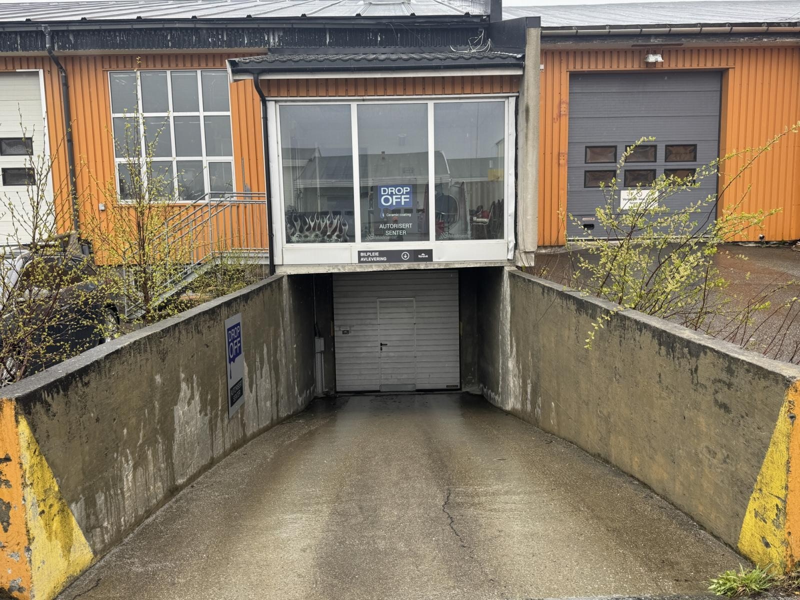 Nedkjøring til U. etg. parkeringskjeller. Galleribilde