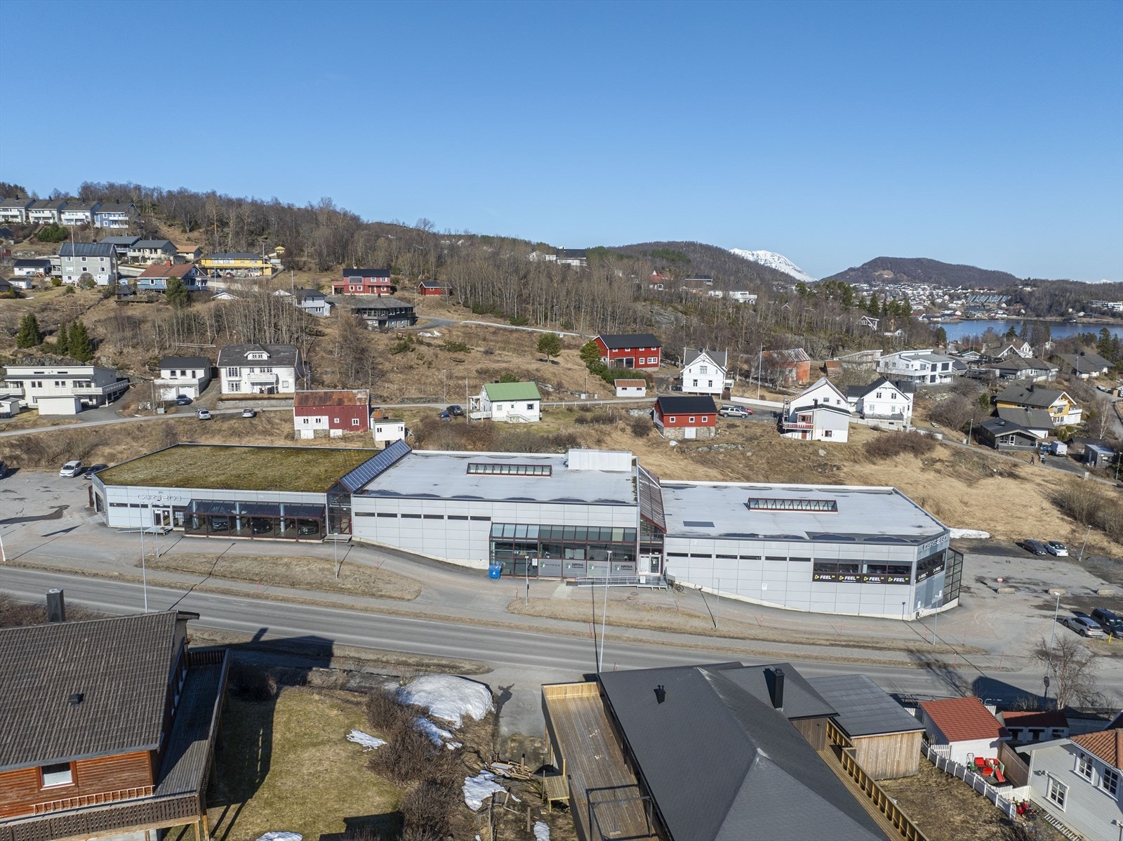 Dronefoto Galleribilde