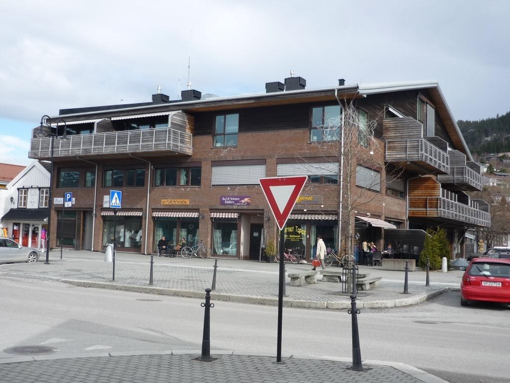 Lokalet ligger ved siden av flere virksomheter Galleribilde