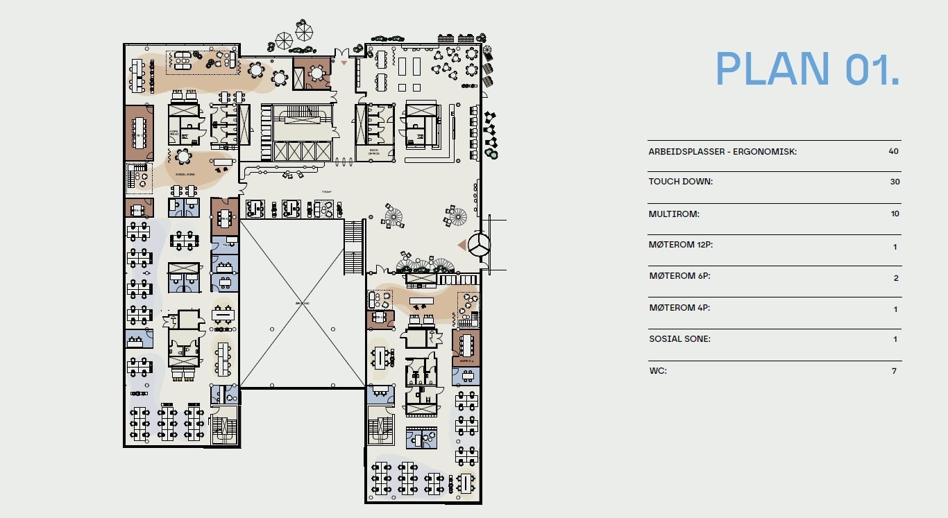 Plan 1. Galleribilde