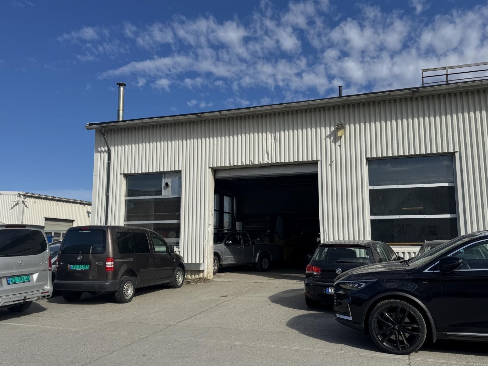 Port 1 til verksted. Galleribilde