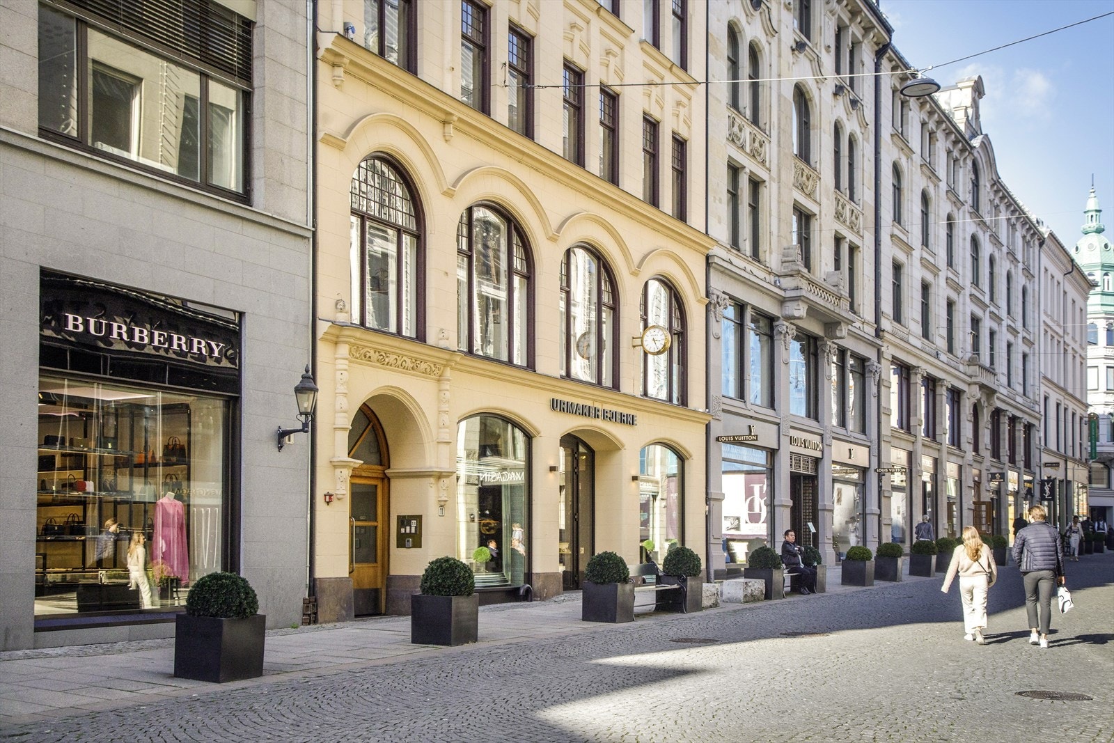 Eiendommen ligger i hjertet av Kvadraturen, tett på en av Oslos mest fashionable handelsområder Galleribilde