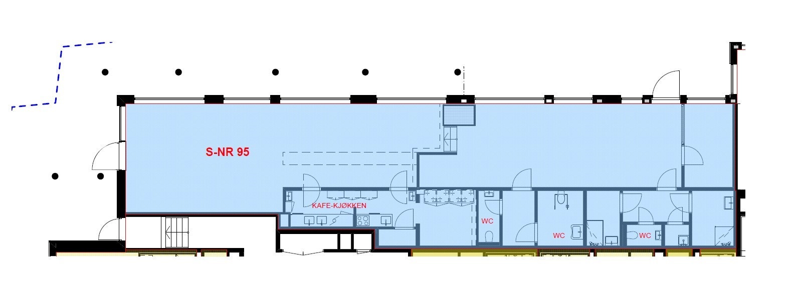 Plantegning av seksjonen Galleribilde