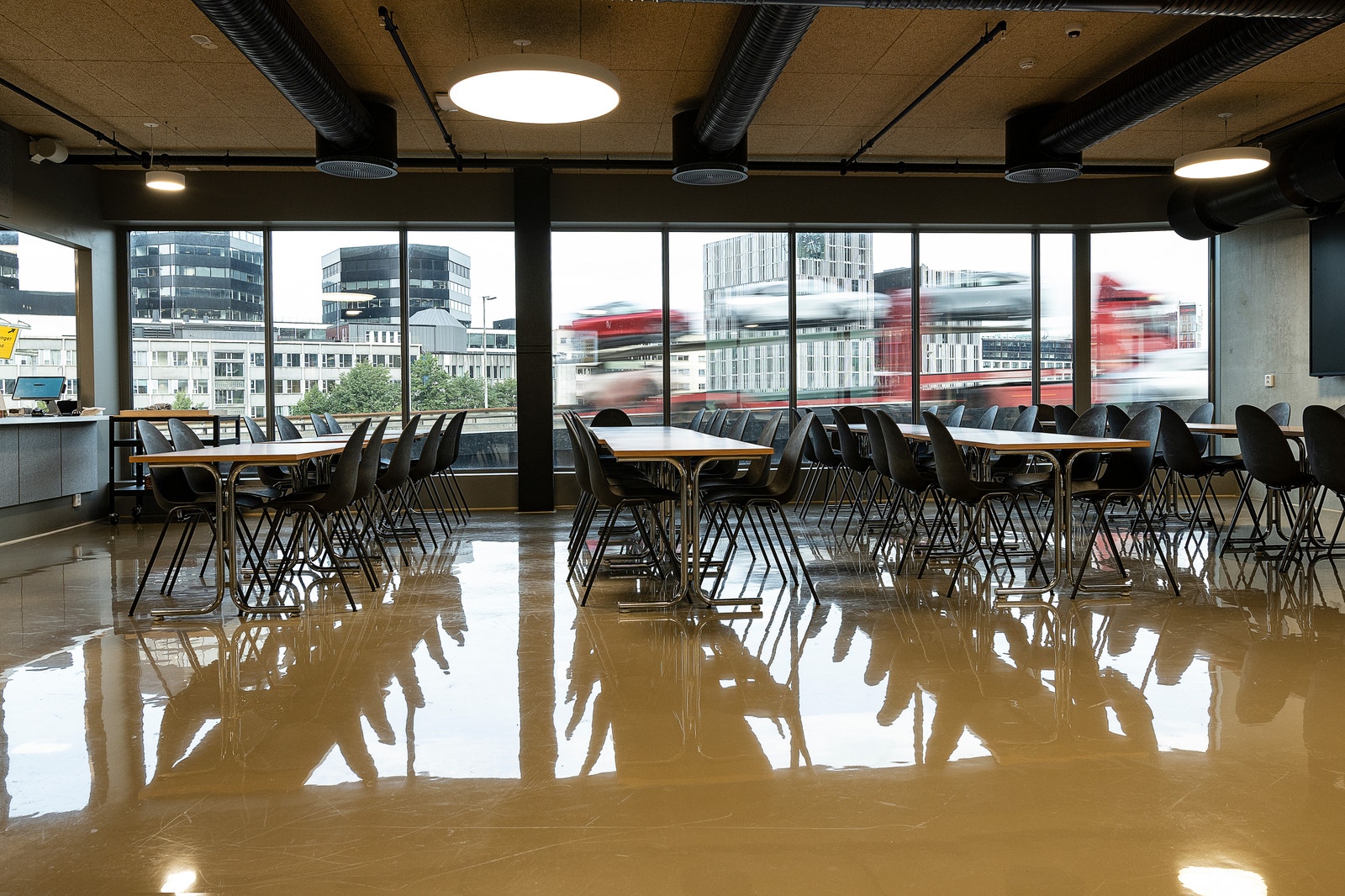 Felles kantine og gode fasiliteter Galleribilde