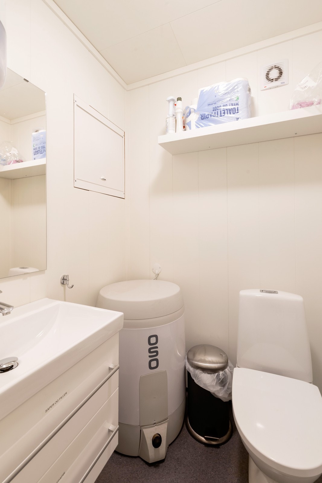 wc/bad kontordel. Galleribilde