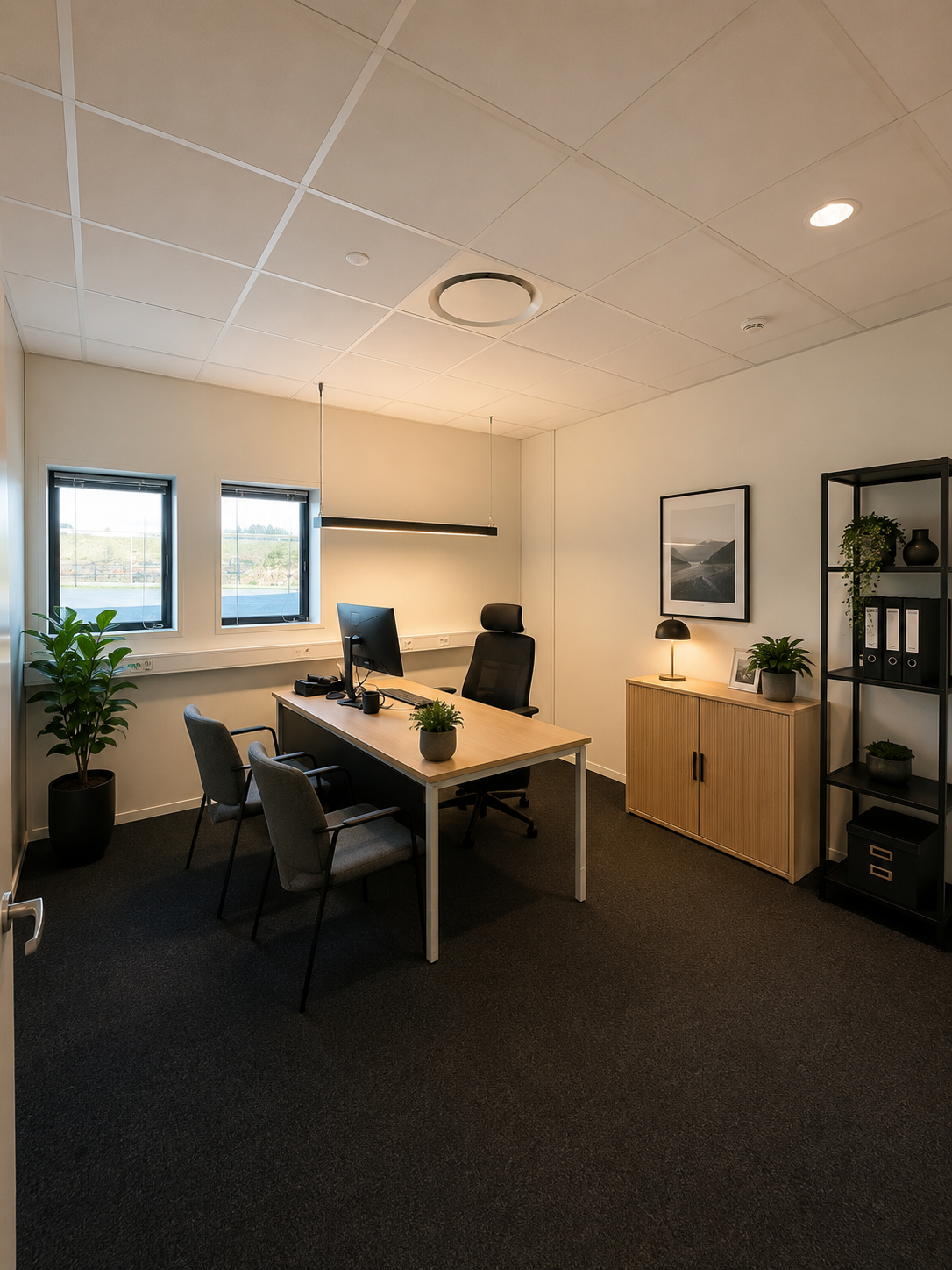 Bildet er digitalt møblert. Galleribilde