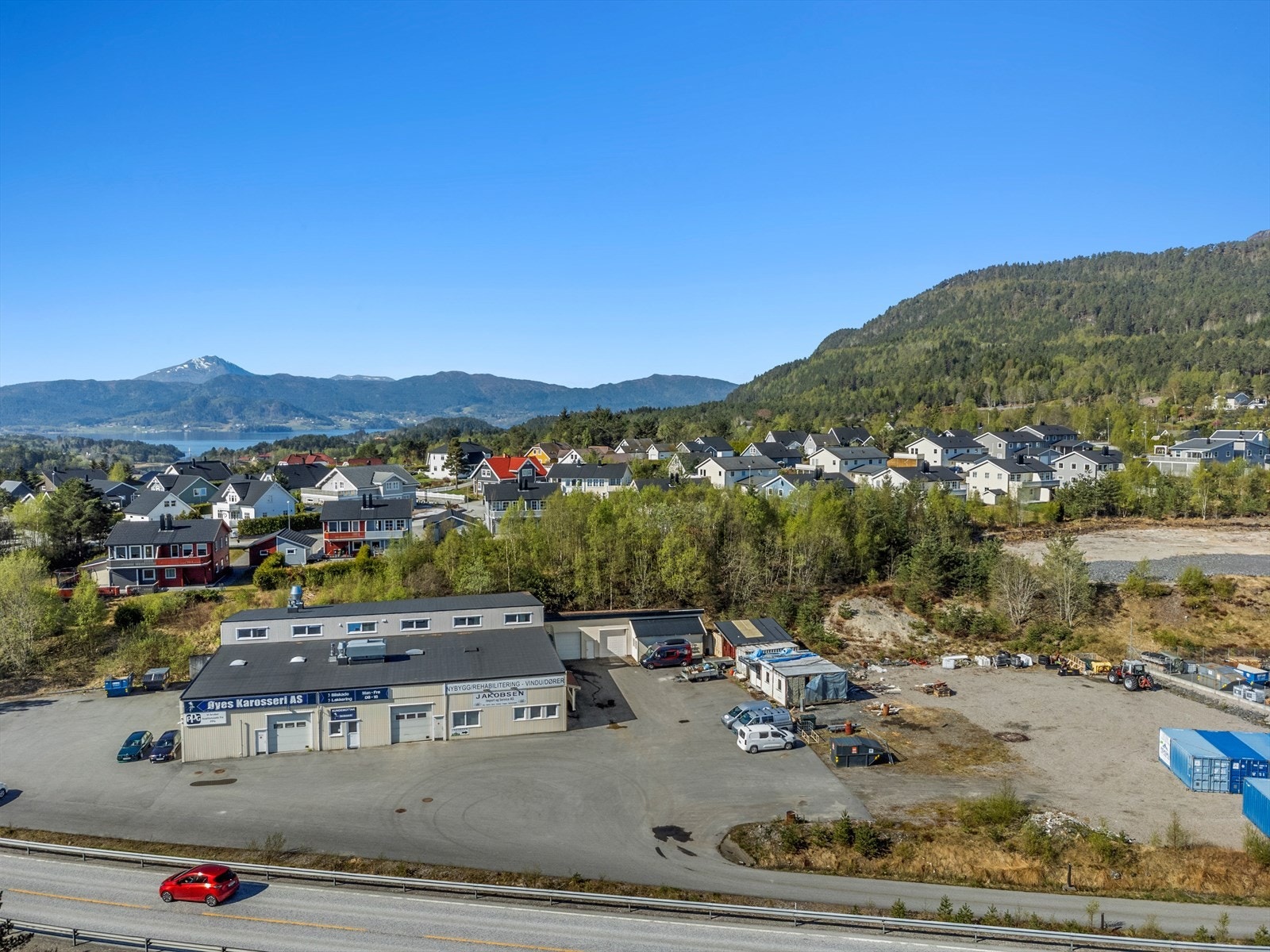 Dronefoto Galleribilde
