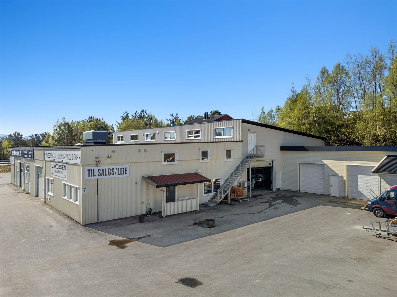 Dronefoto Galleribilde