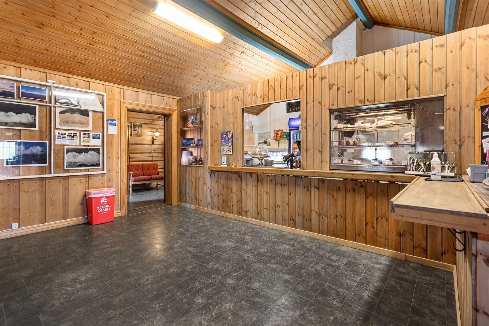 Kasseområdet Galleribilde