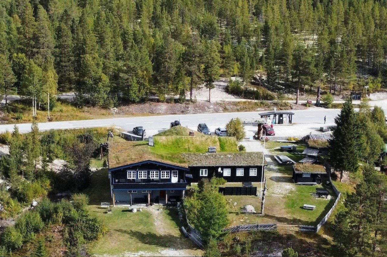 Baksiden av huset Galleribilde