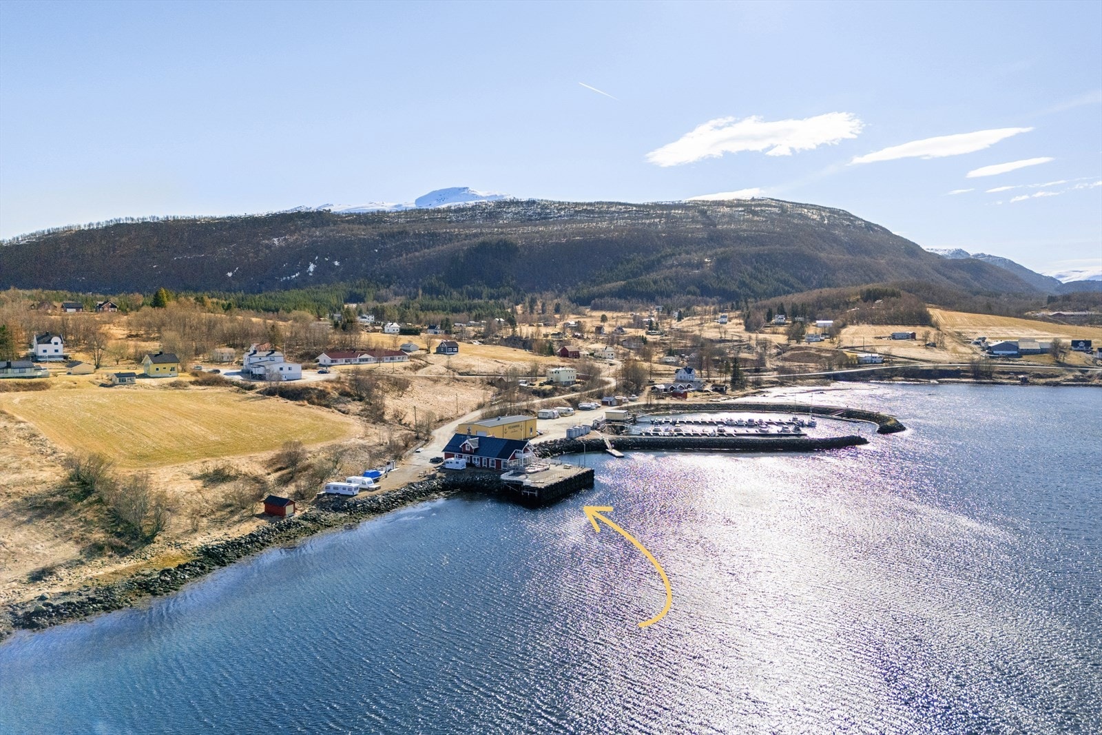 Dronebilde Galleribilde