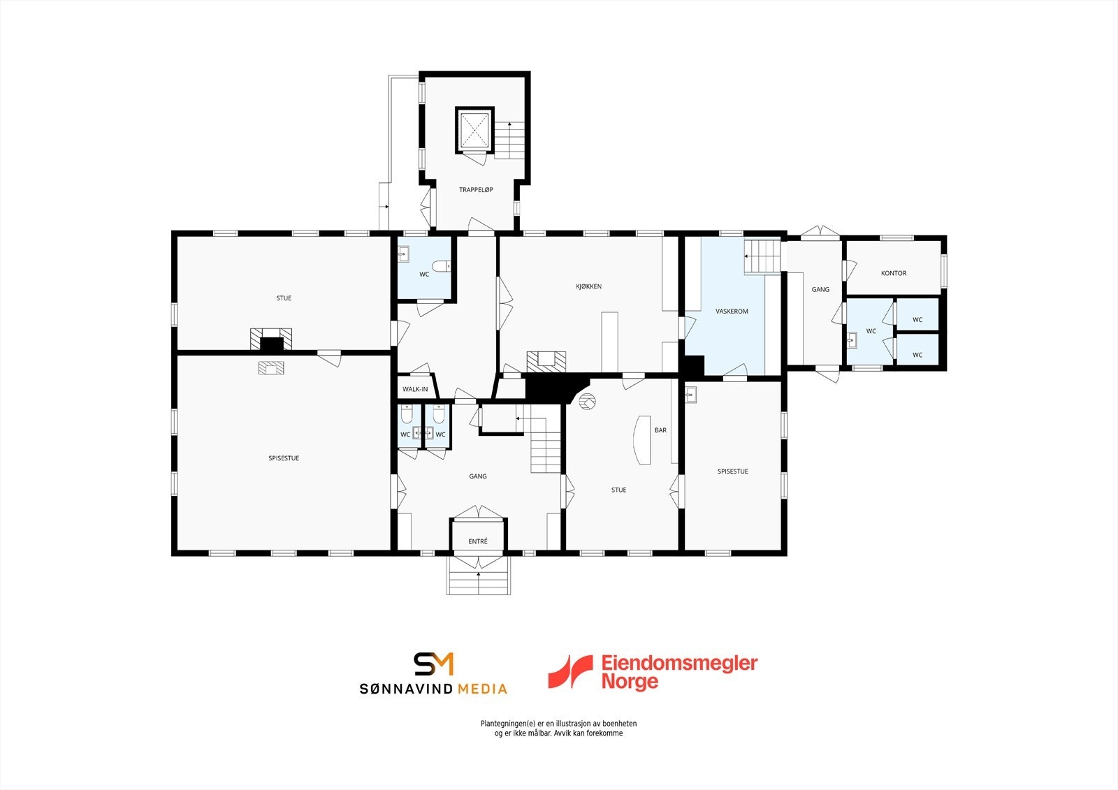 Plantegning Hovedgården 1.etg. .jpg Galleribilde