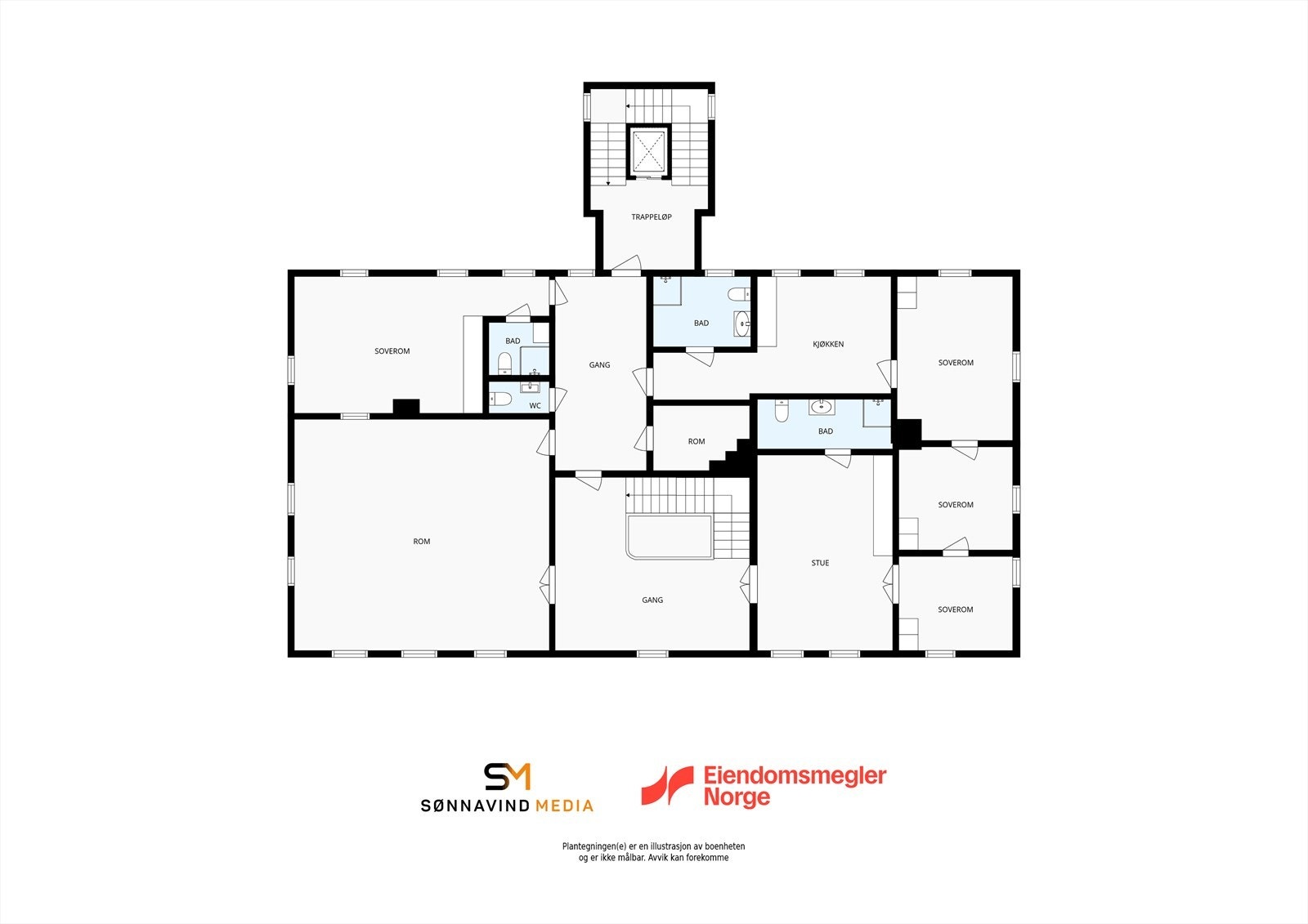 Plantegning Hovedgården 2.etg. .jpg Galleribilde