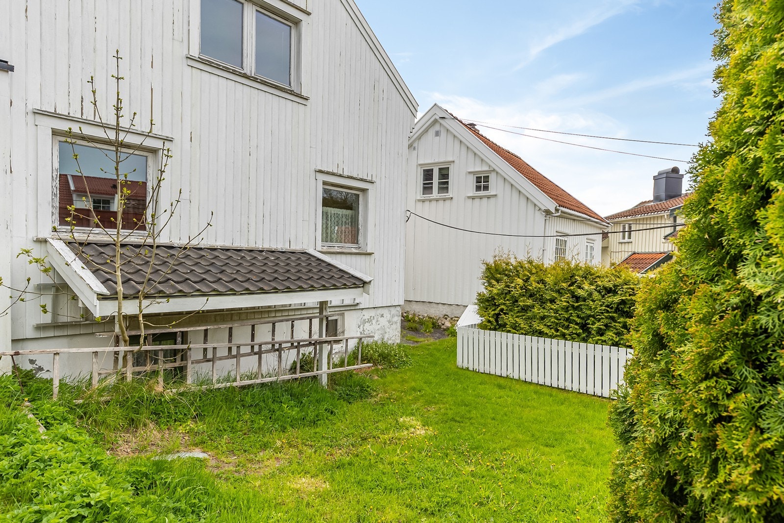 Fasade mot vest. Galleribilde