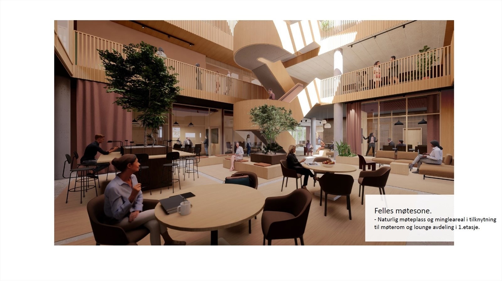 Kalnesveien 7 med møtesoner Galleribilde