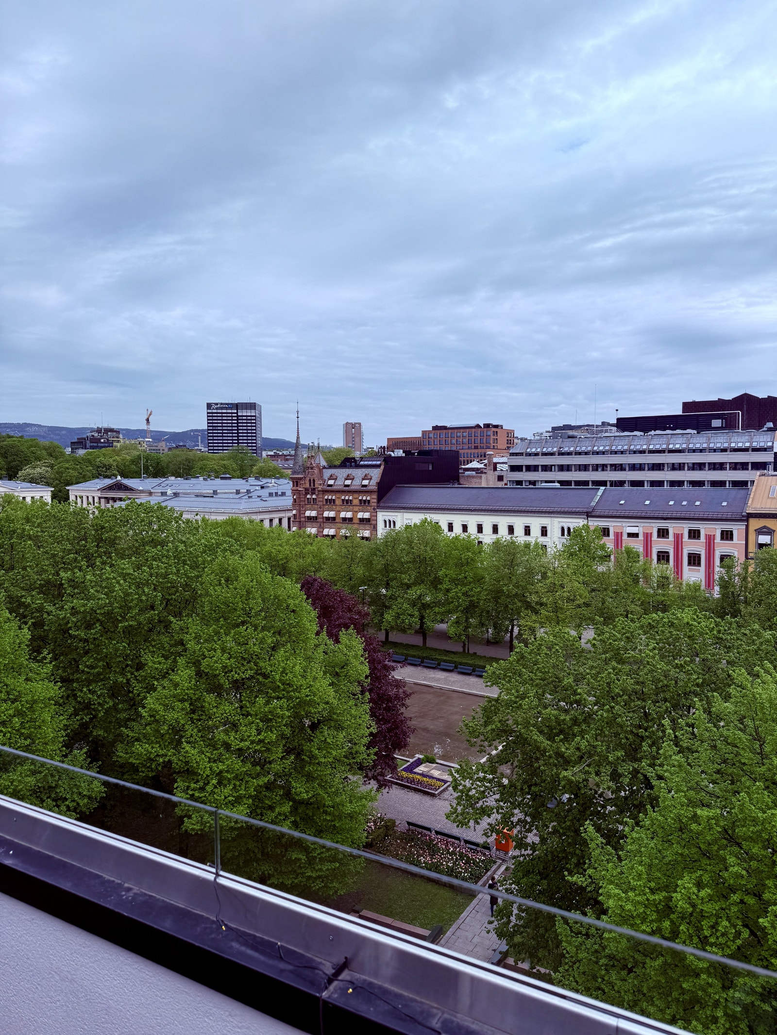 Utsikt fra takterrassen vår Galleribilde