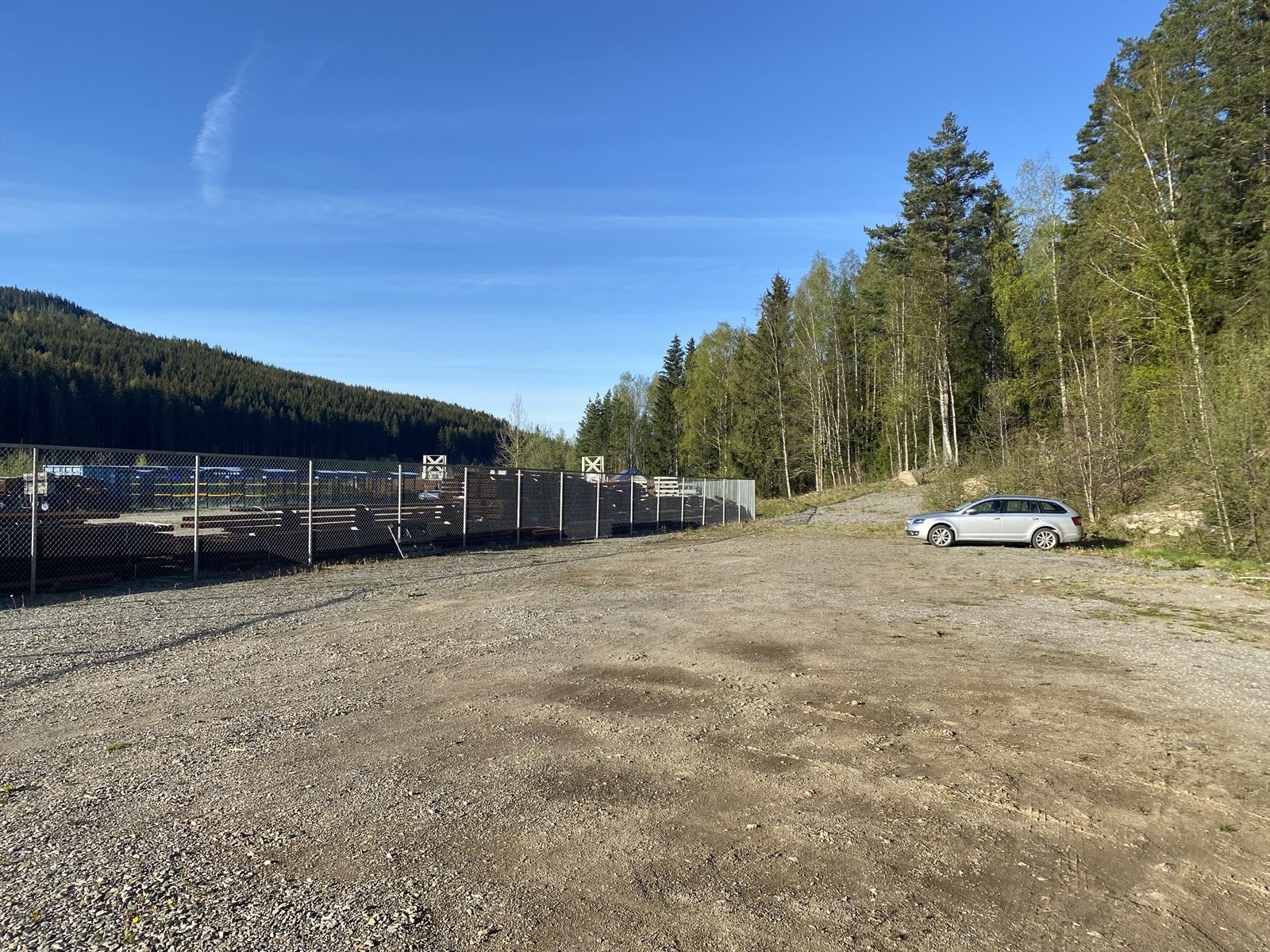 Veitilkomst med egen oppstillingsplass fra Skaberudkrysset Galleribilde