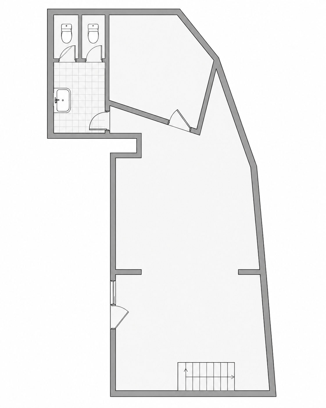 Toftes gate 61 - Planskisse u.etg. Galleribilde