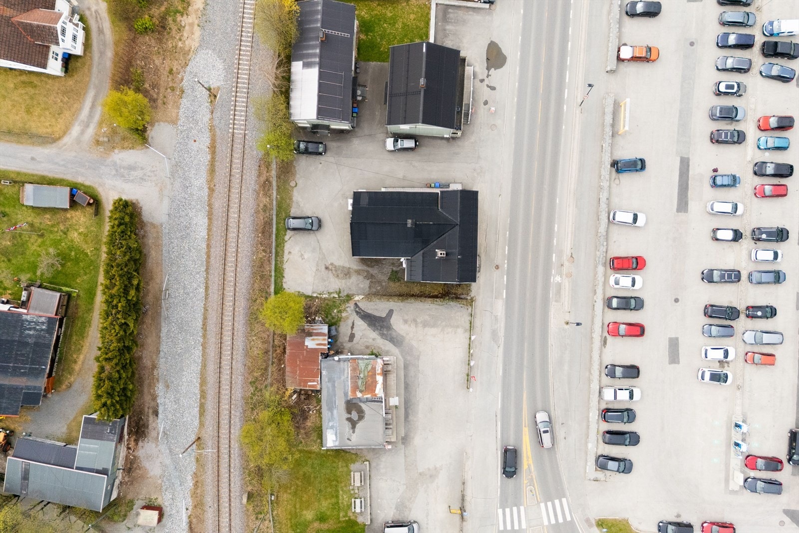 Dronebilde. Galleribilde