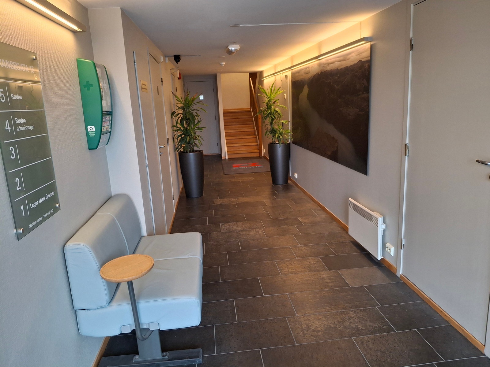 Felles inngangsparti Galleribilde