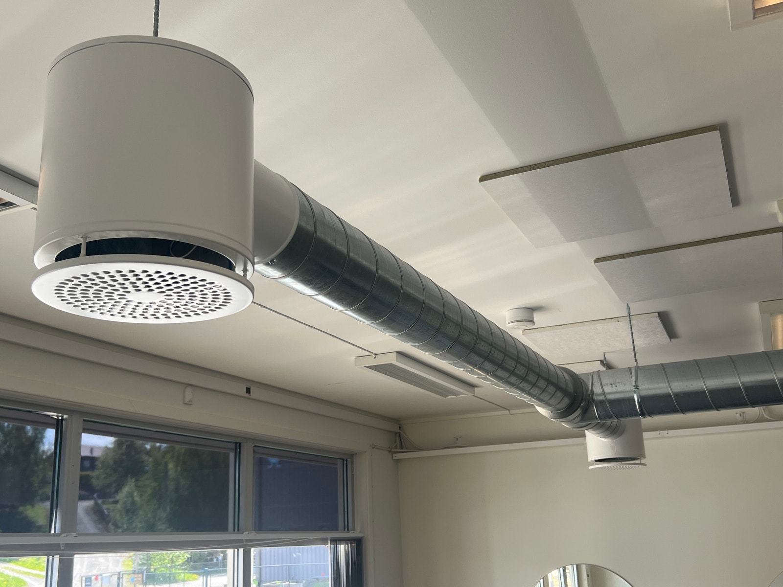 Nytt ventilasjonsanlegg i lokalet Galleribilde