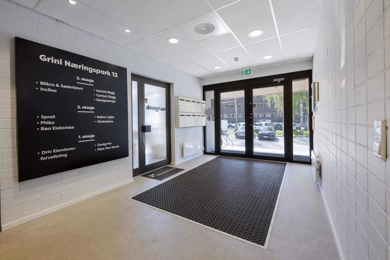 Inngangsparti Galleribilde