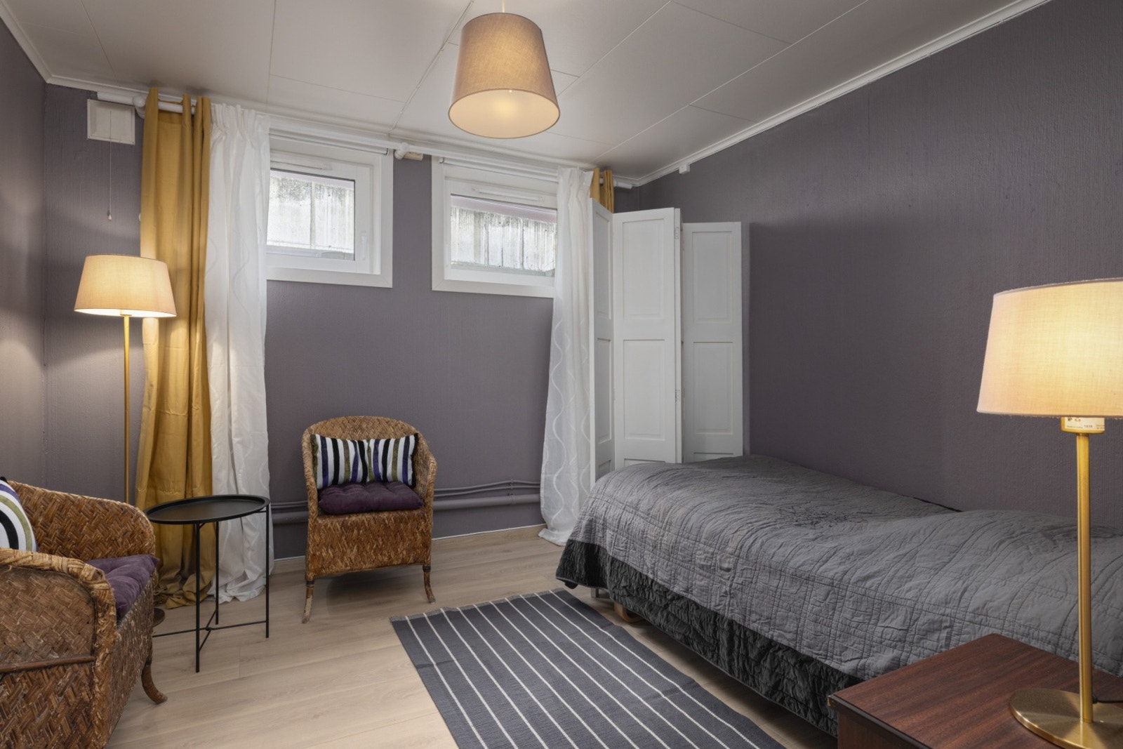Dette er et annet rom i villaen, også her er det hyggelig å være. Galleribilde
