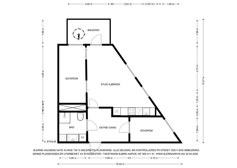 Planskisse Galleribilde