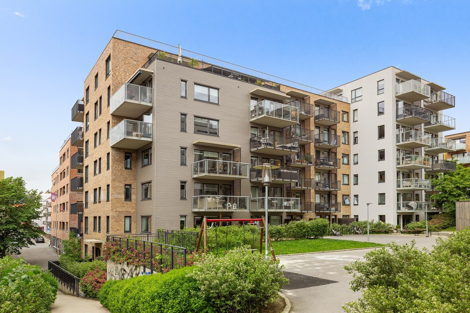 Sameiet består av 134 boligseksjoner. Galleribilde