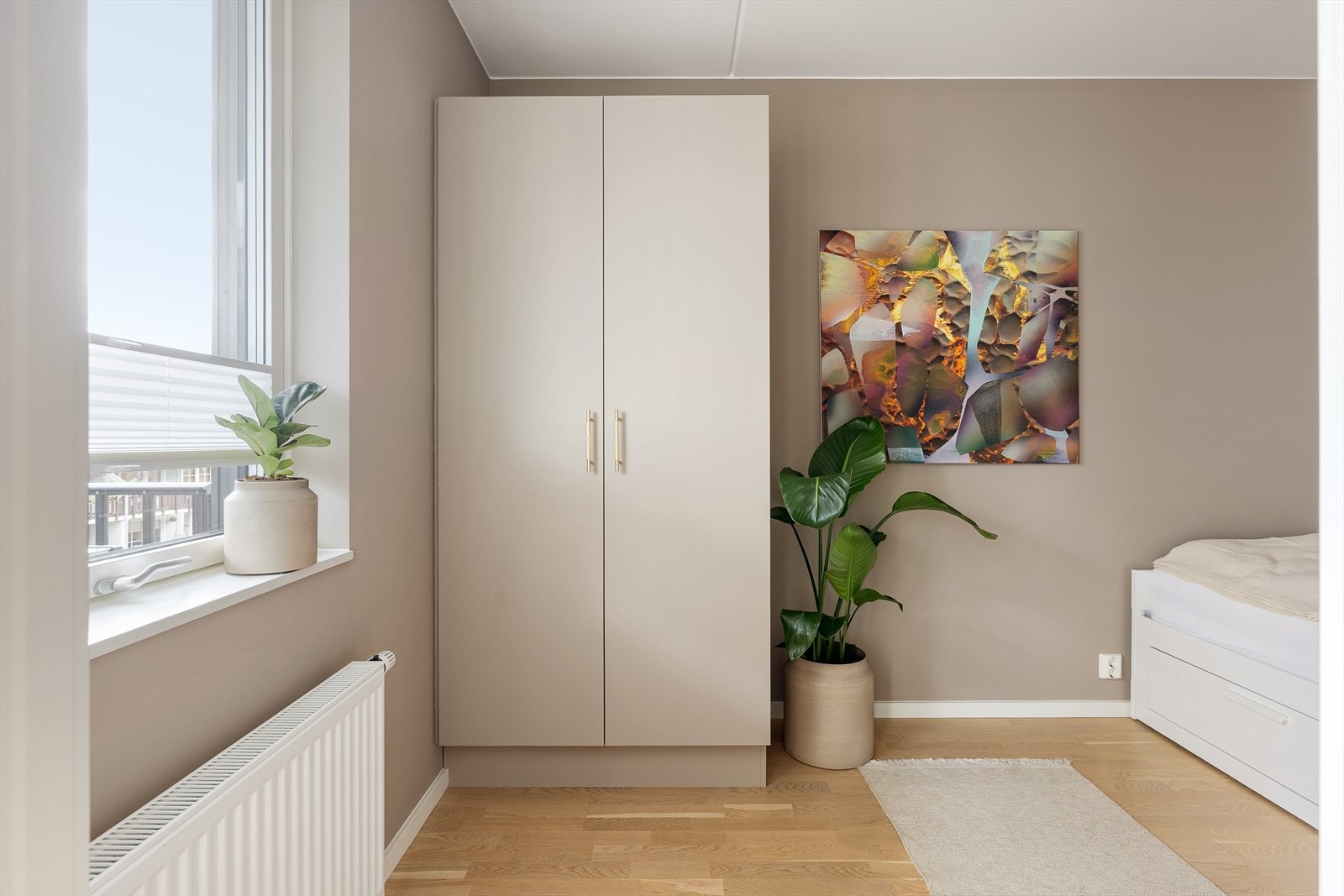 Leiligheten har to gode soverom. Galleribilde
