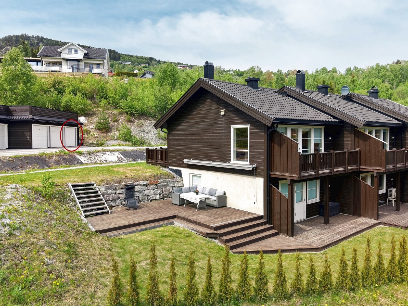 Varde&Partners Eiendomsmegling presenterer denne endeleiligheten i Munkeøyra 34 på Gol. Foto: 360Foto v/ Frank Tolpinrud. Galleribilde