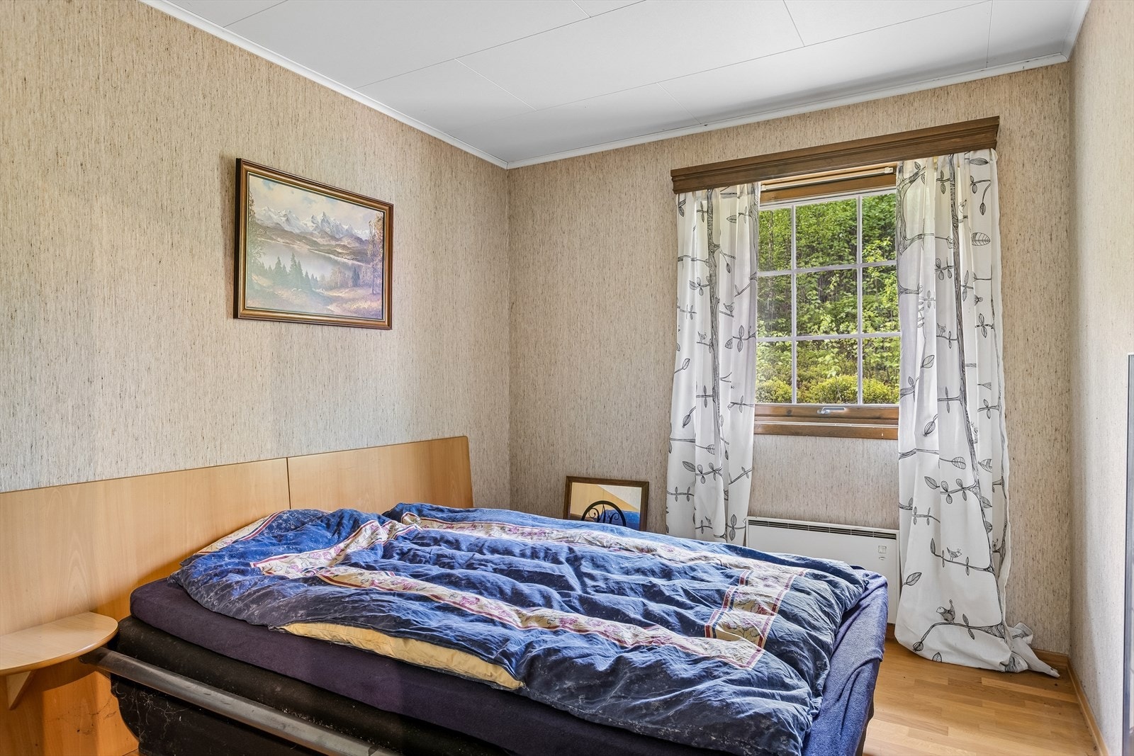 Soverom med plass for dobbelseng. Galleribilde