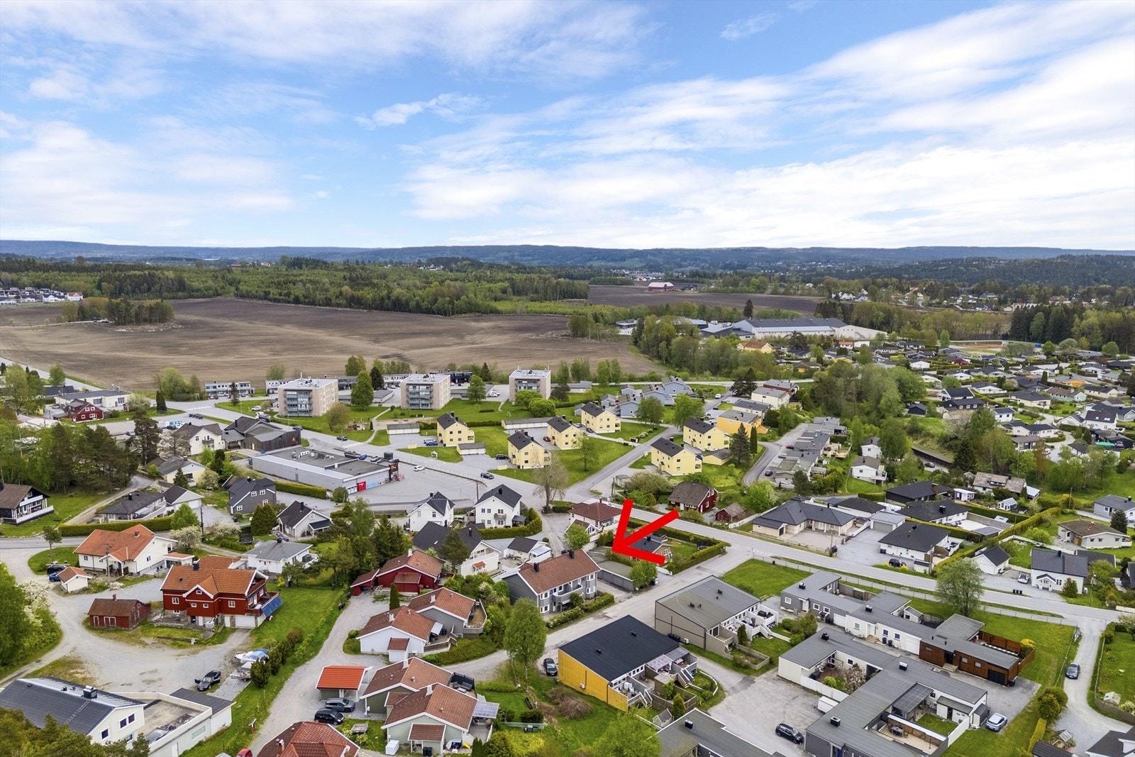 Dronefoto Galleribilde