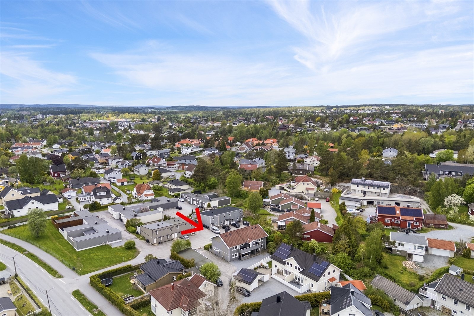 Dronefoto Galleribilde