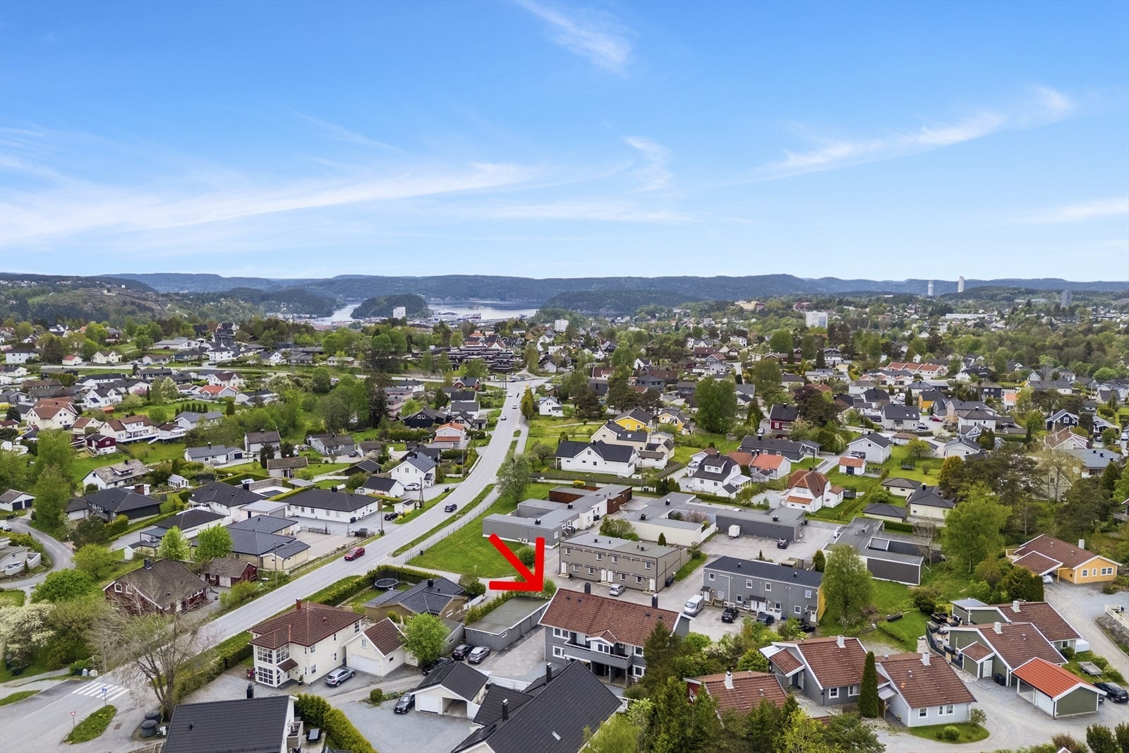 Dronefoto Galleribilde