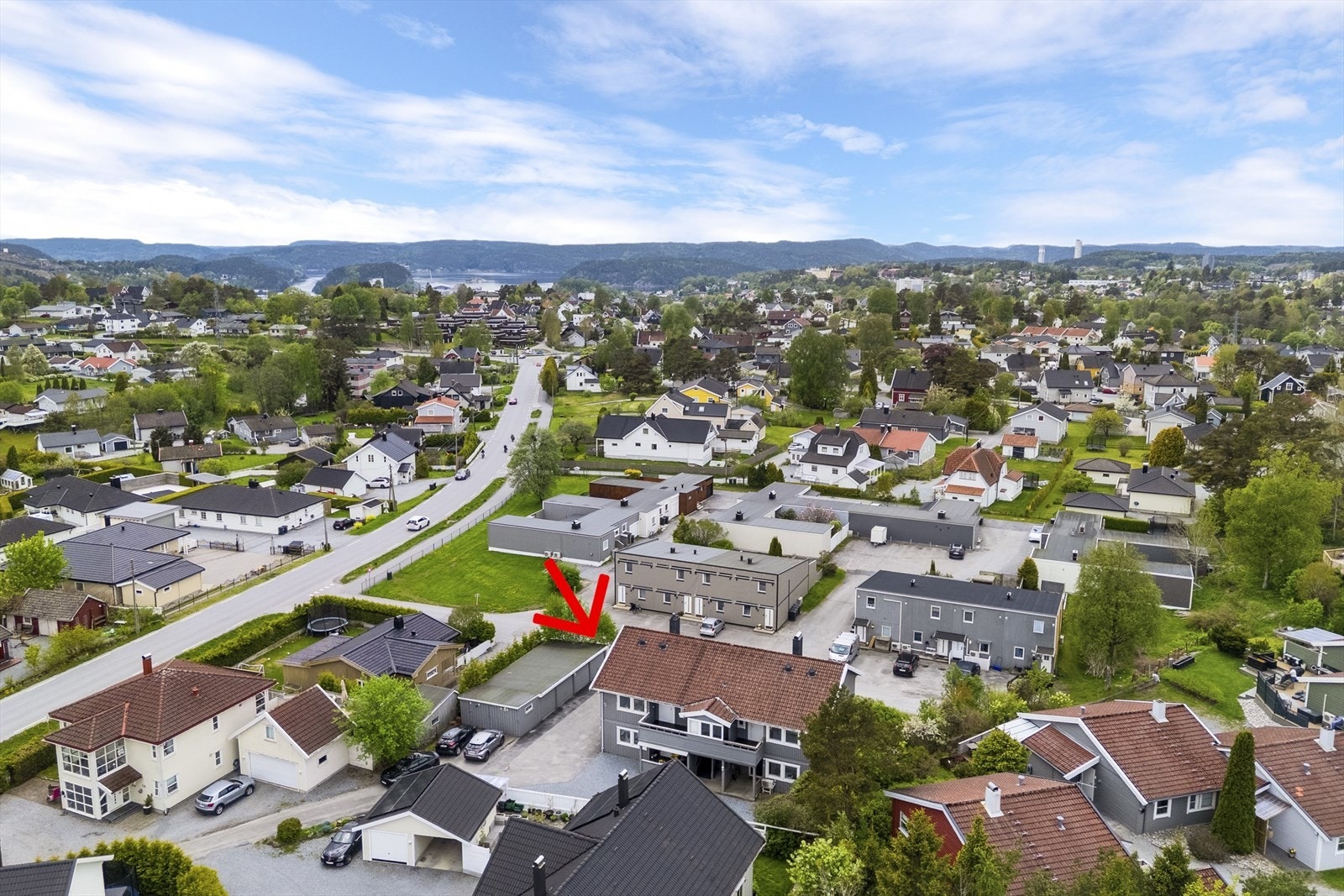 Dronefoto Galleribilde
