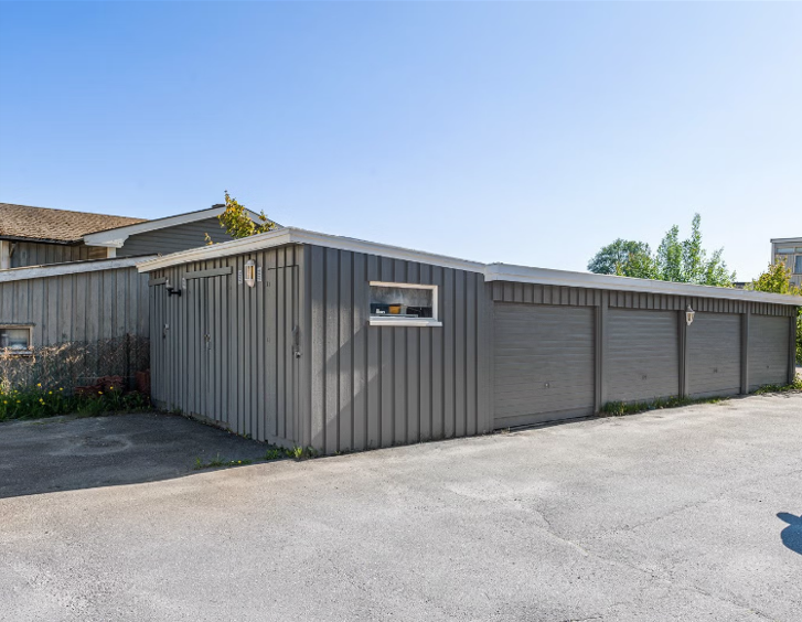 Garasjeplass. Galleribilde