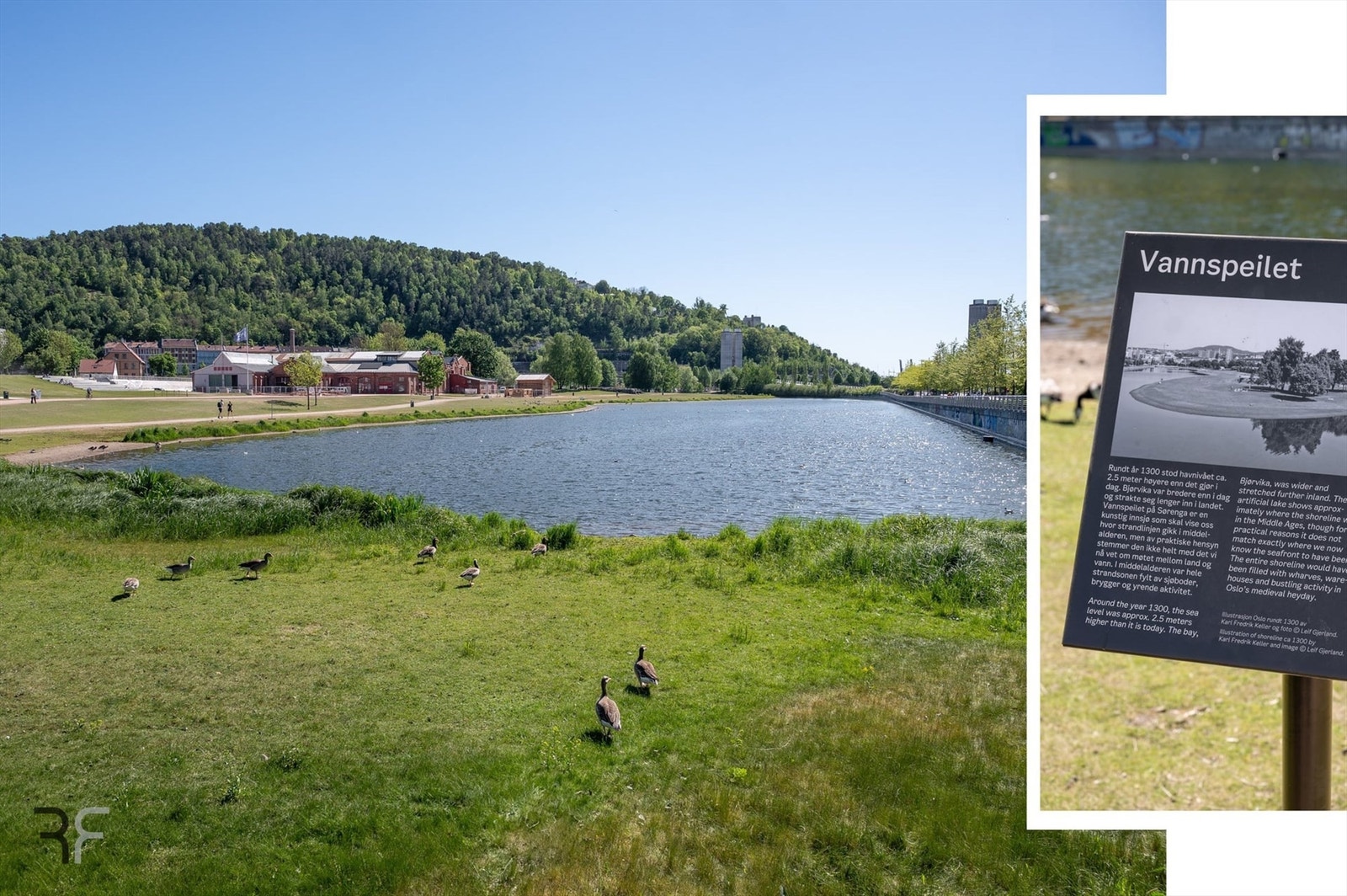 Flotte tur- og rekreasjonsområder i nærheten med Vålerengaparken, Svartdalsparken, Middelalderparken og Kampenparken Galleribilde