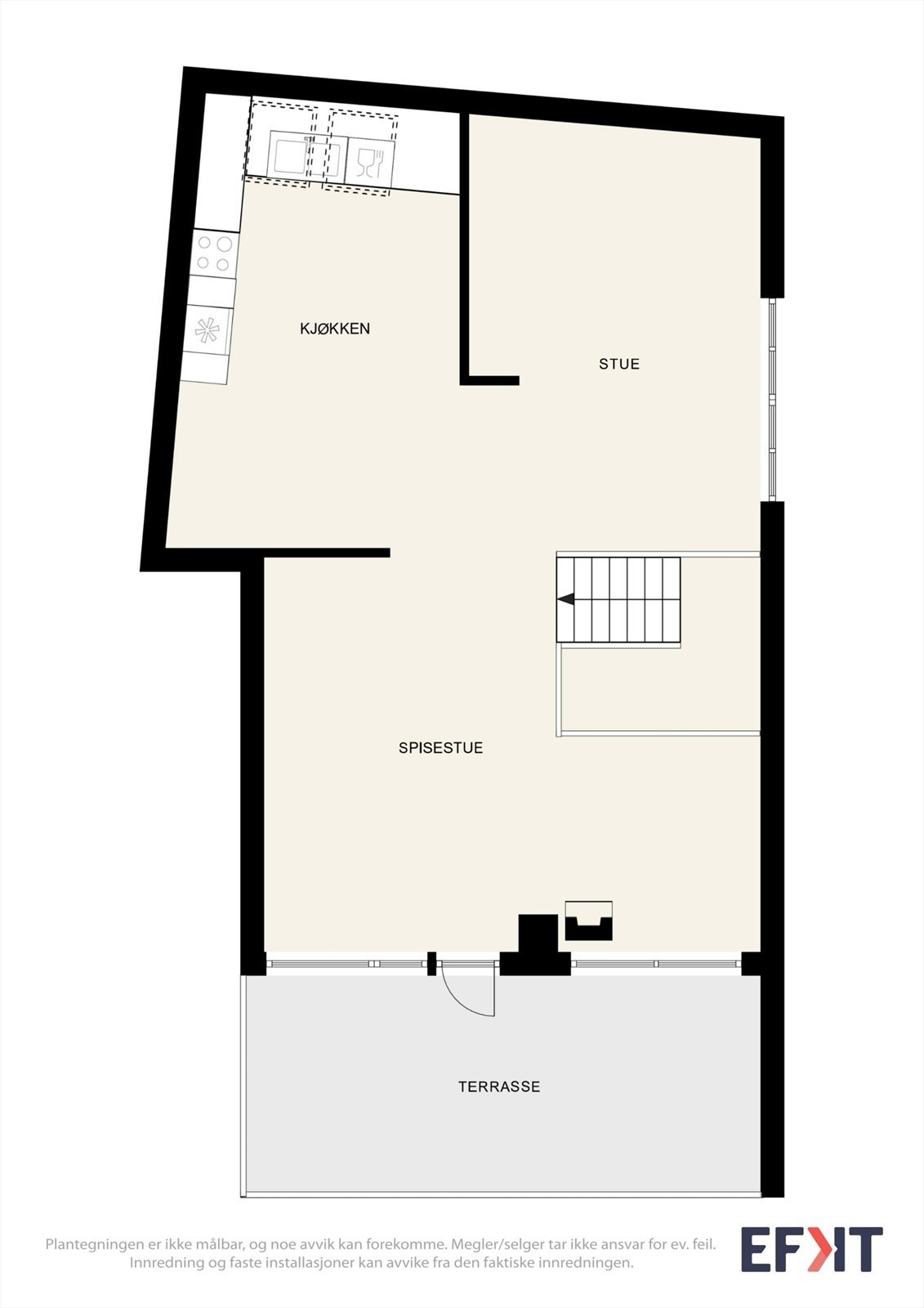 Plantegning 3. etasje - plan 2. Galleribilde