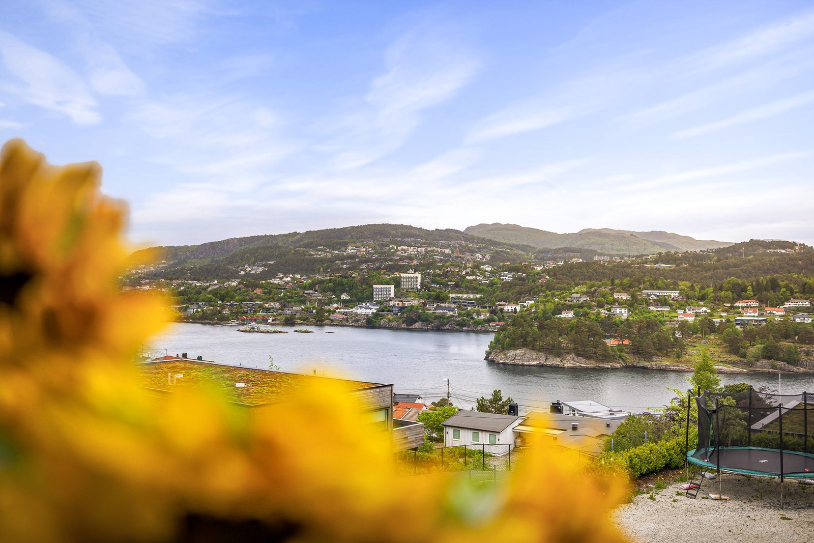 Utsikten som skifter med vær, vind og årstider blir du aldri lei Galleribilde
