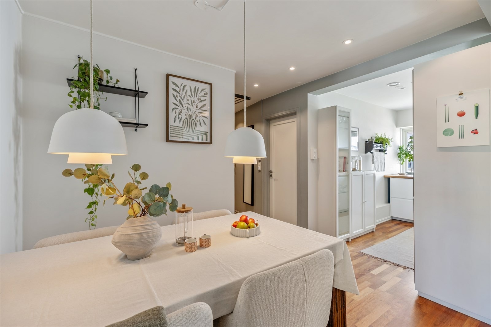 Det er lett å se for seg gode stunder her. Inviter gode venner og familie til en hyggelig kveld. Galleribilde