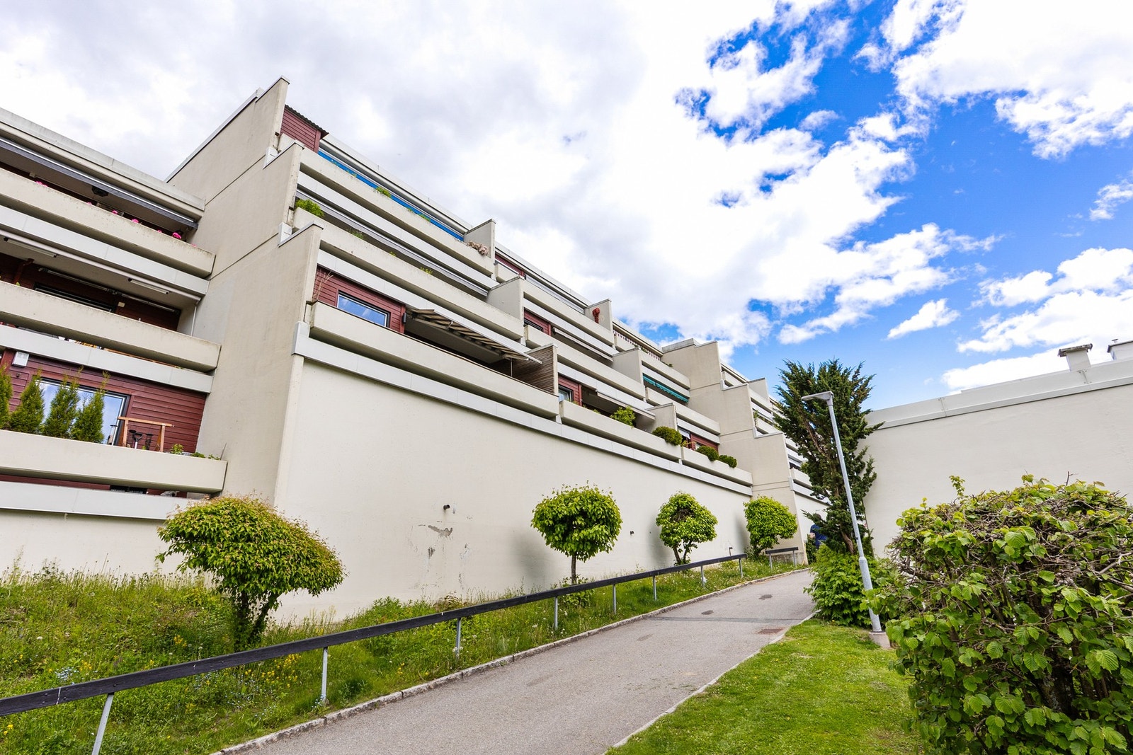 Byggets fasade. Galleribilde