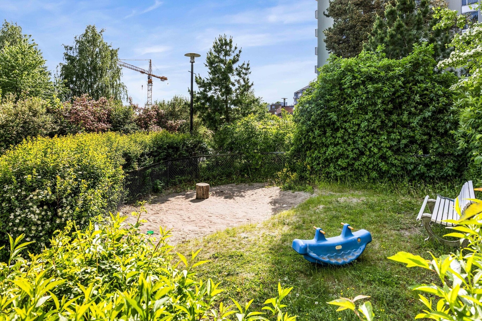 Lekeplass for de minste. Galleribilde